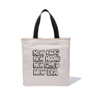 キャンバストート 14L Kevin Lyons ケヴィン・ライオンズ NEW ERA オリジナルロゴ アイボリー/ブラック