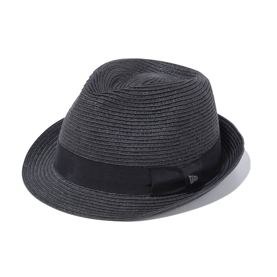 The Trilby グログランバンド ブラックペーパーロープ
