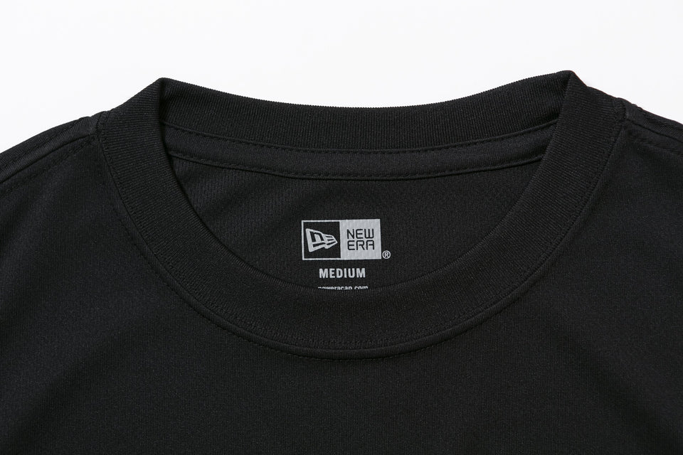 テック タンクトップ バーチカル ニューエラ ブラック × ホワイト 【 Performance Apparel 】
