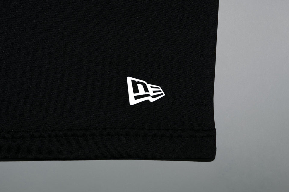 テック タンクトップ バーチカル ニューエラ ブラック × ホワイト 【 Performance Apparel 】