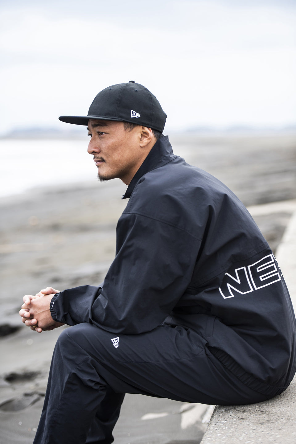 トラックパンツ ベーシック ブラック 【NEW ERA WORKOUT】
