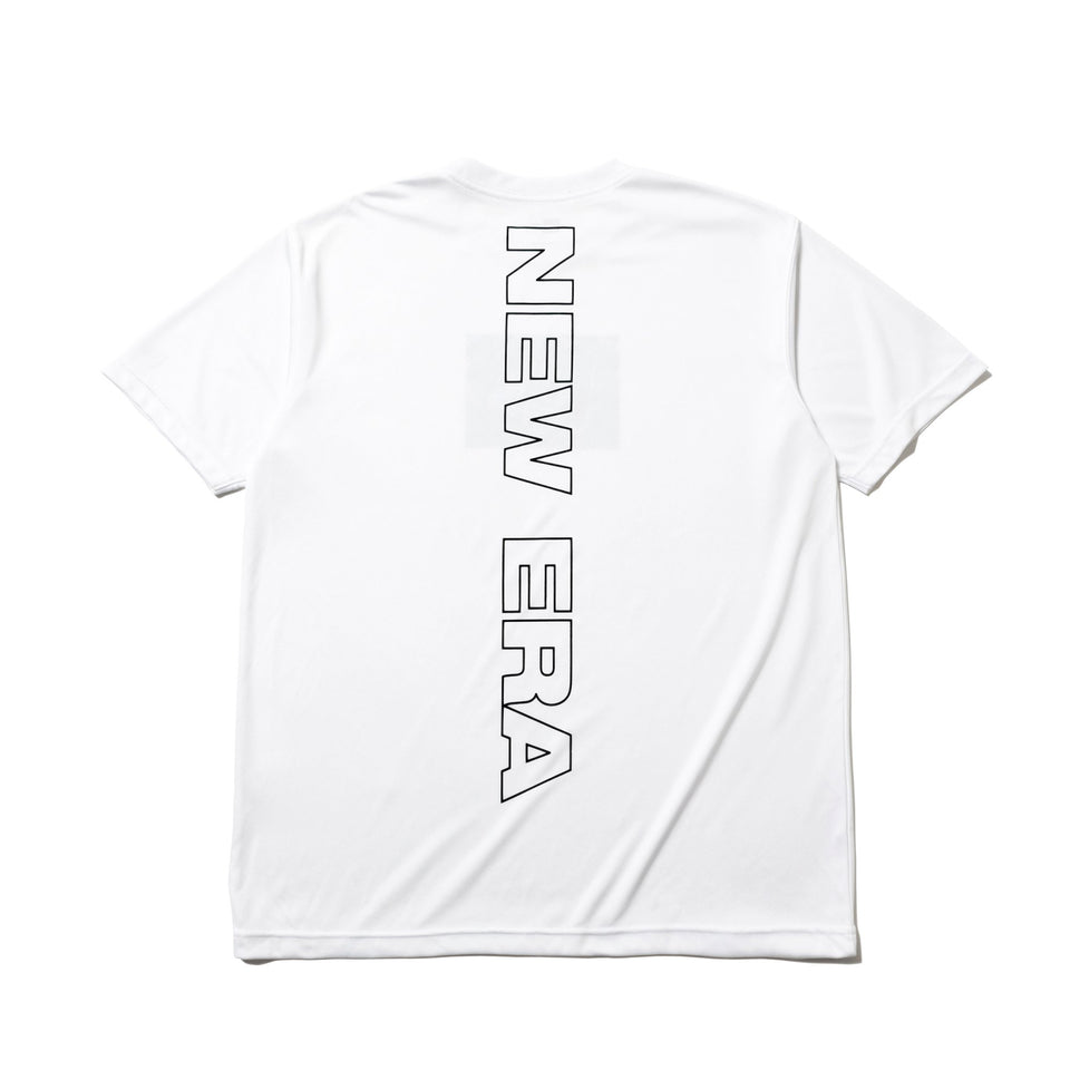 ラッシュ Tシャツ ボックス フラッグロゴ ニューエラ ワードマーク ホワイト 【NEW ERA WORKOUT】
