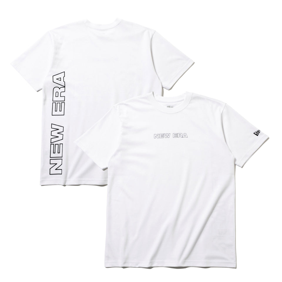 パフォーマンス Tシャツ  ニューエラ ワードマーク ホワイト 【NEW ERA WORKOUT】
