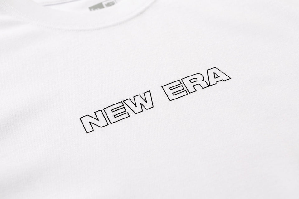 パフォーマンス Tシャツ  ニューエラ ワードマーク ホワイト 【NEW ERA WORKOUT】