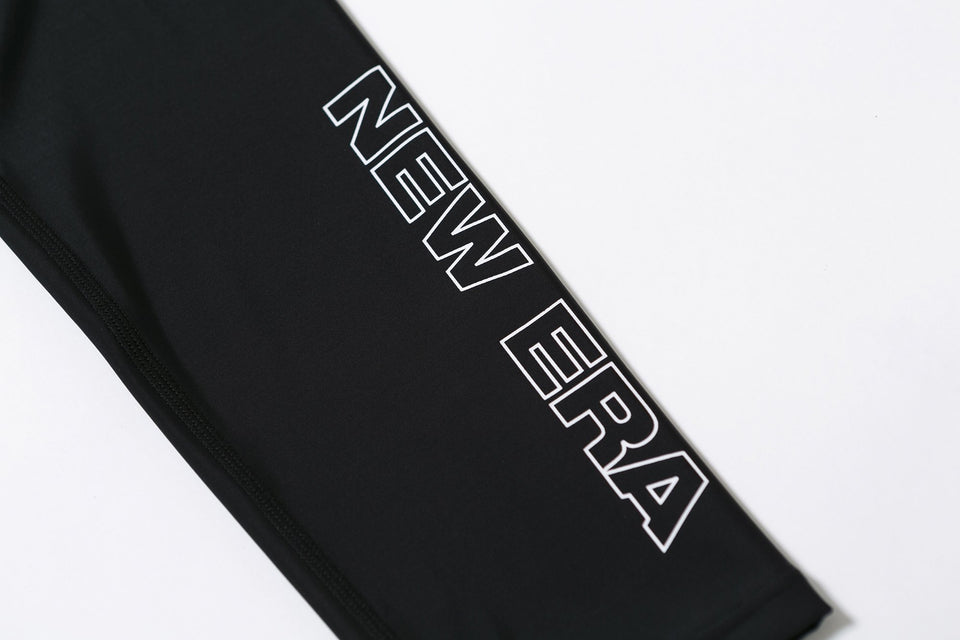 タイツ ニューエラ アウトライン フラッグ & リア ニューエラ ワードマーク【NEW ERA WORKOUT】