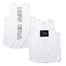 タンクトップ ボックス フラッグロゴ ニューエラ ワードマーク ホワイト 【NEW ERA WORKOUT】
