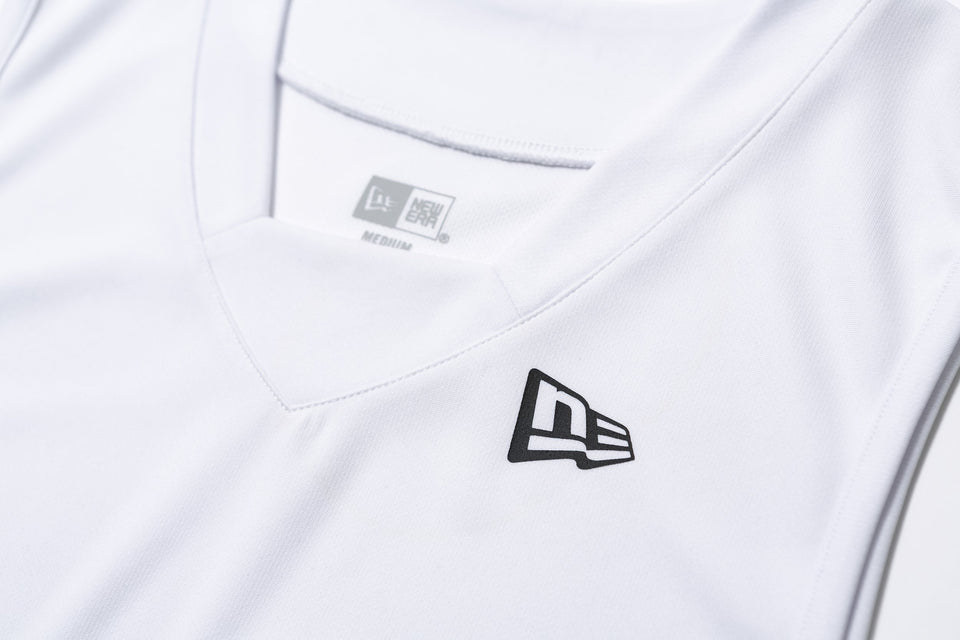 オンコート タンクトップ バスケットボール NEW ERA ロゴ ホワイト 【NEW ERA BASKETBALL】