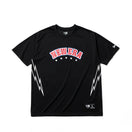 オンコート テックTシャツ バスケットボール NEW ERA ロゴ ブラック 【NEW ERA BASKETBALL】