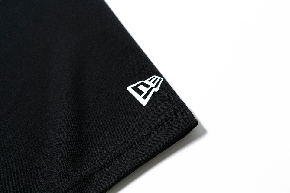 オンコート テックTシャツ バスケットボール NEW ERA ロゴ ブラック 【NEW ERA BASKETBALL】