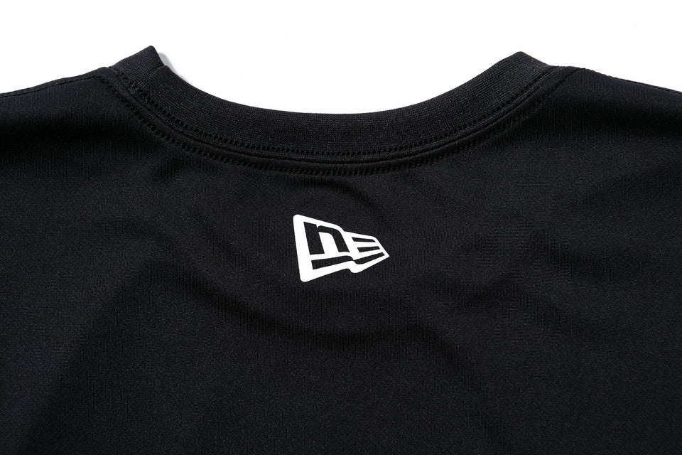 オンコート テックTシャツ バスケットボール NEW ERA ロゴ ブラック 【NEW ERA BASKETBALL】