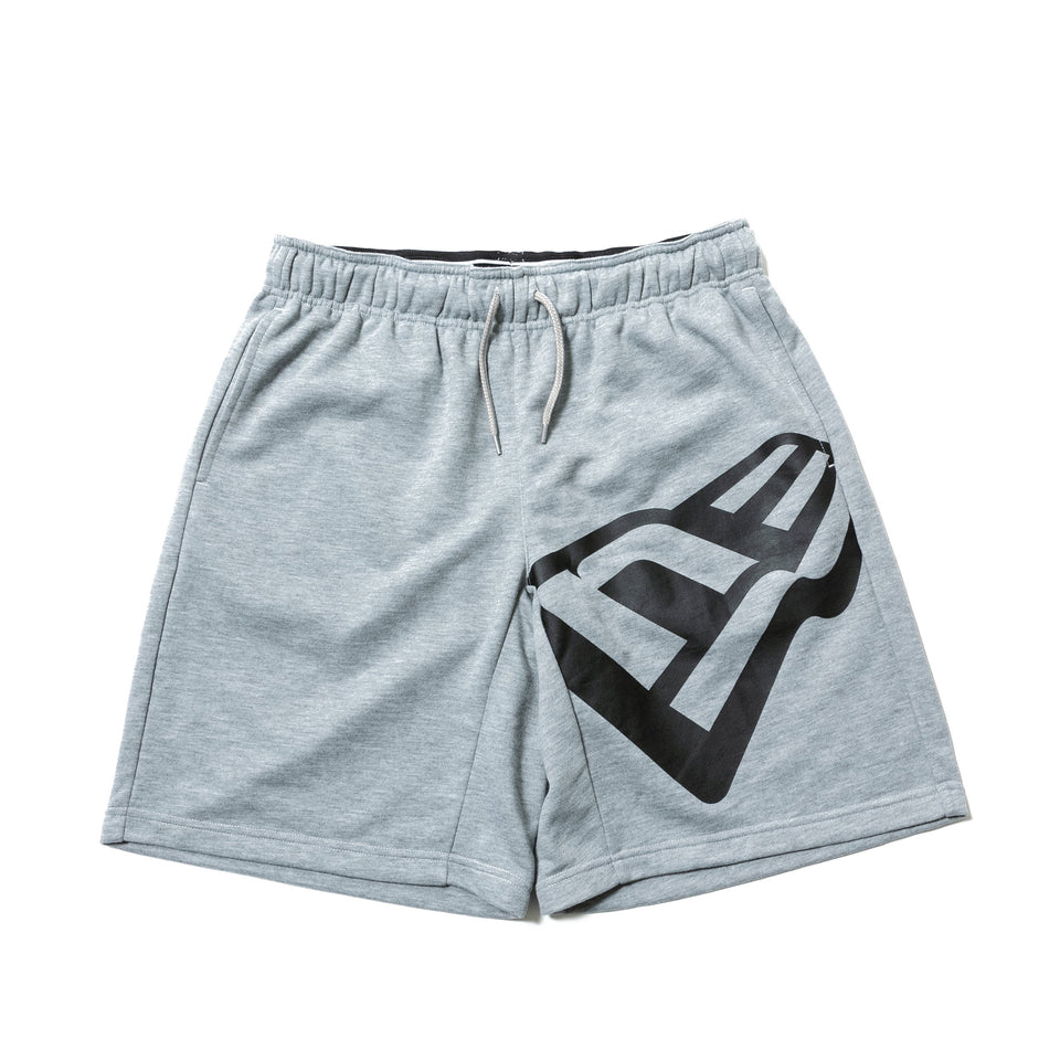スウェットショートパンツ フラッグロゴ グレー 【NEW ERA BASKETBALL】