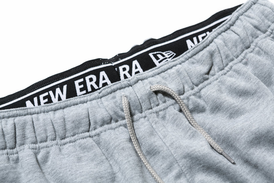 スウェットショートパンツ フラッグロゴ グレー 【NEW ERA BASKETBALL】