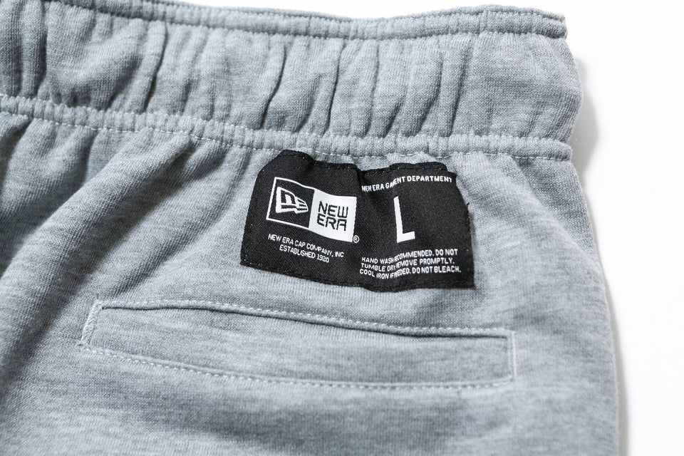 スウェットショートパンツ フラッグロゴ グレー 【NEW ERA BASKETBALL】