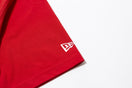 パフォーマンス Tシャツ スクエアニューエラ ロゴ レッド 【NEW ERA BASKETBALL】