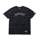 パフォーマンス Tシャツ NEW ERA ロゴ タイガーストライプカモネイビー 【NEW ERA BASKETBALL】