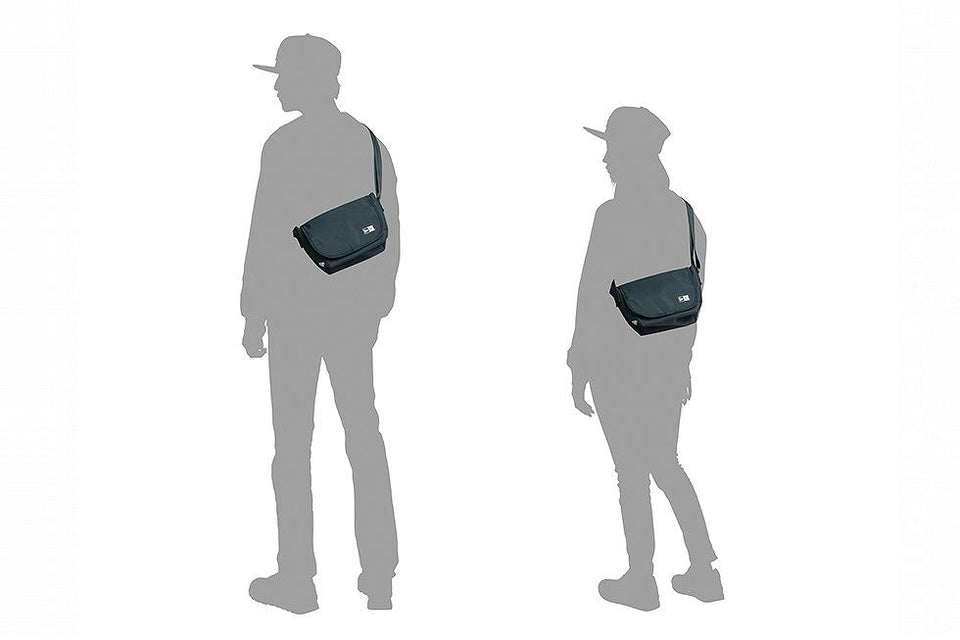 ショルダーバッグ ミニ 3.5L ニューエラワードマークテープ ブラック 【NEW ERA WORKOUT】