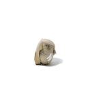 ウエストバッグ 2L プリントロゴ ベージュ　×ホワイト