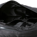 スクエア ウエストバッグ 7L ロゴテープ　ブラック