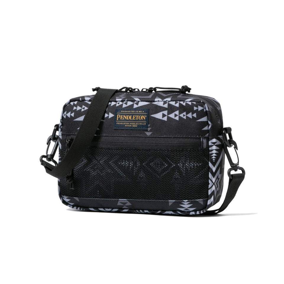 ショルダーポーチ ラージ 2L PENDLETON ペンドルトン Plains Star ブラック