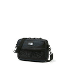 ショルダーポーチ ラージ 2L プリントロゴ タイガーストライプカモネイビー / ブラック