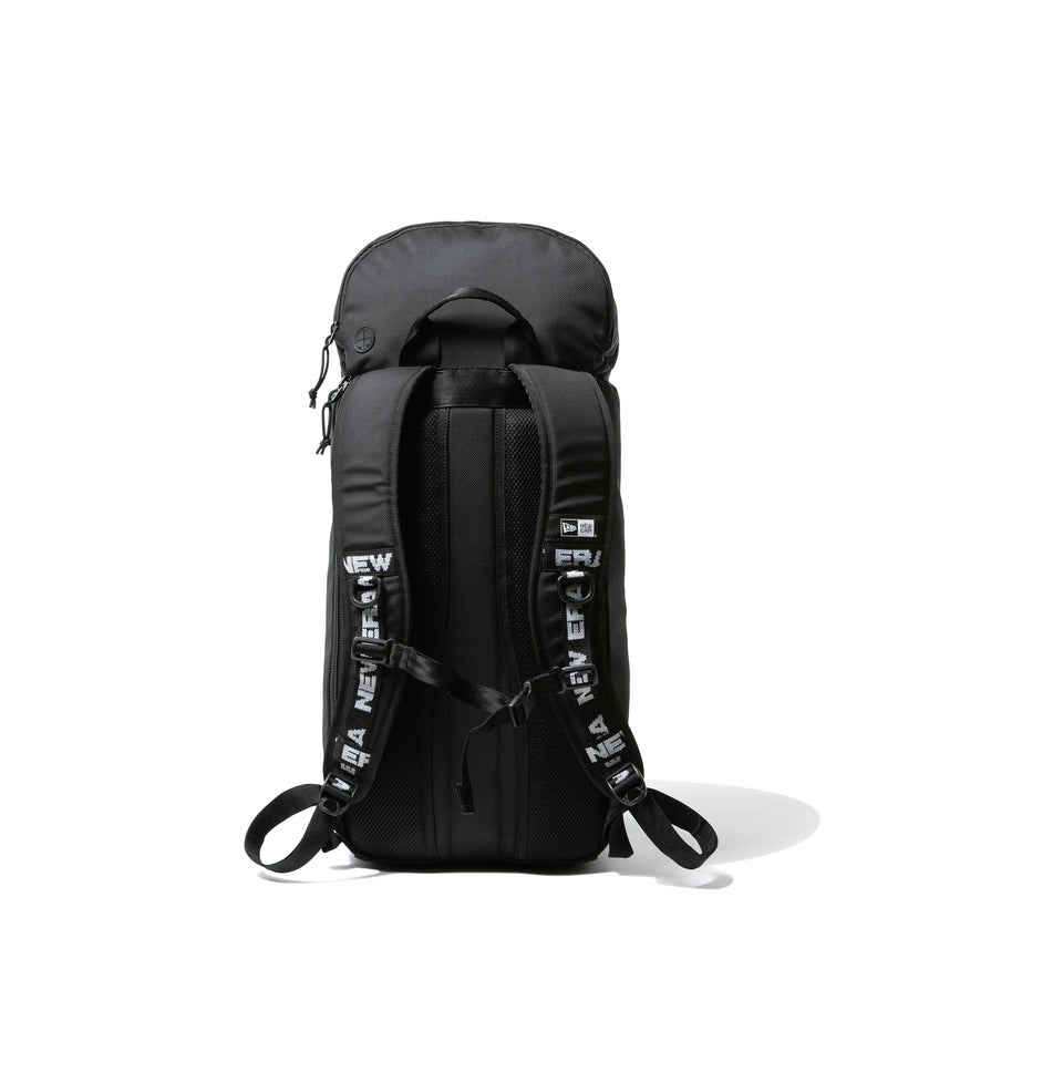 ラックサック 35L ロゴテープ　ブラック　×　ホワイト