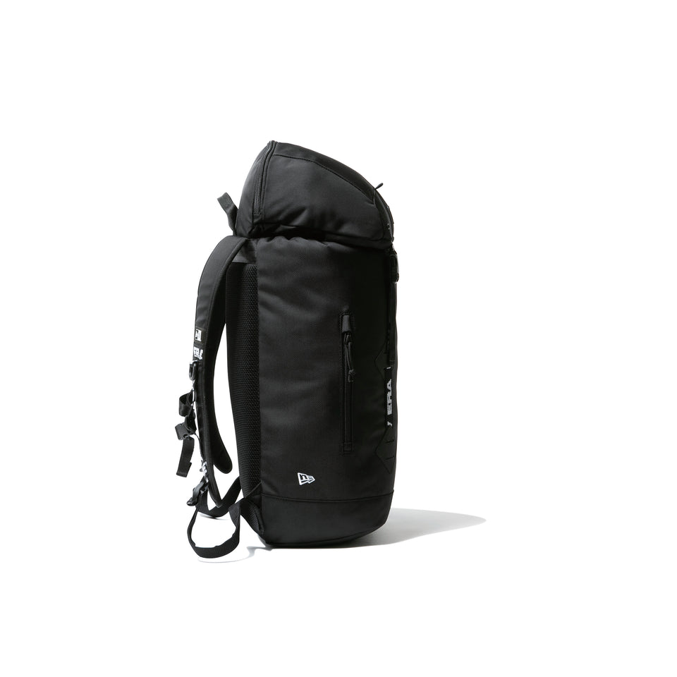 ラックサック 35L ロゴテープ　ブラック　×　ホワイト