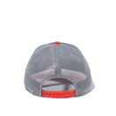 9FORTY フラットバイザー トラッカー ニューエラ アウトドアギア ネイビー / グレーメッシュ オレンジバイザー 【ニューエラ アウトドア】