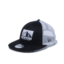 9FORTY フラットバイザー トラッカー ニューエラ アウトドアギア ブラック / ホワイトメッシュ 【ニューエラ アウトドア】