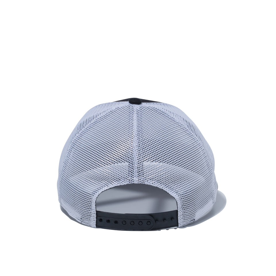 9FORTY フラットバイザー トラッカー ニューエラ アウトドアギア ブラック / ホワイトメッシュ 【ニューエラ アウトドア】