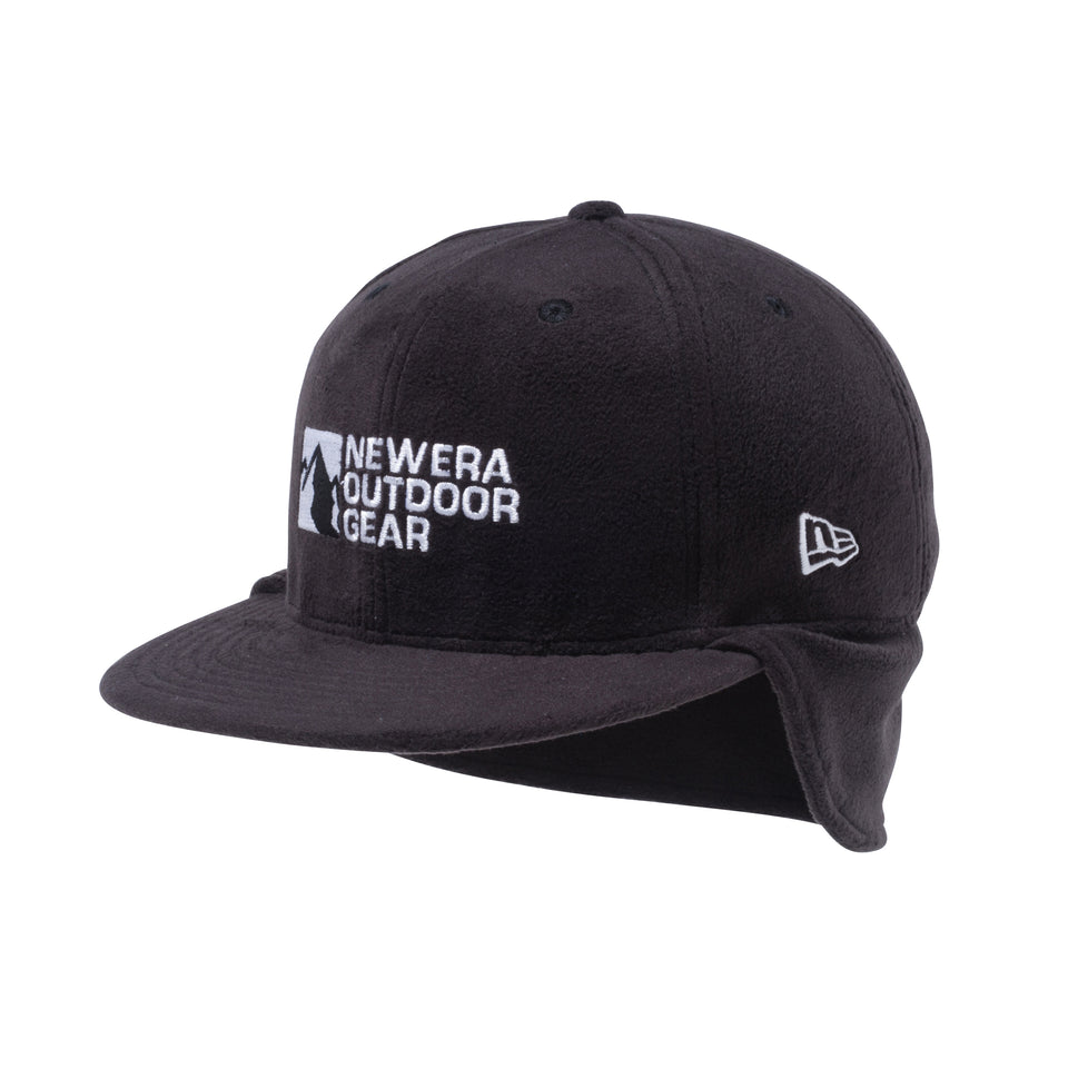59FIFTY フリップダウン マイクロフリース ニューエラ アウトドアギア ブラック【ニューエラ アウトドア】