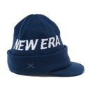 【ゴルフ】 バイザーニット ビルボード NEW ERA ネイビー × ホワイト