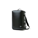 クラブ ダッフルバッグ 50L 2ウェイ プリントロゴ TPU ブラック　×　リフレクトシルバー