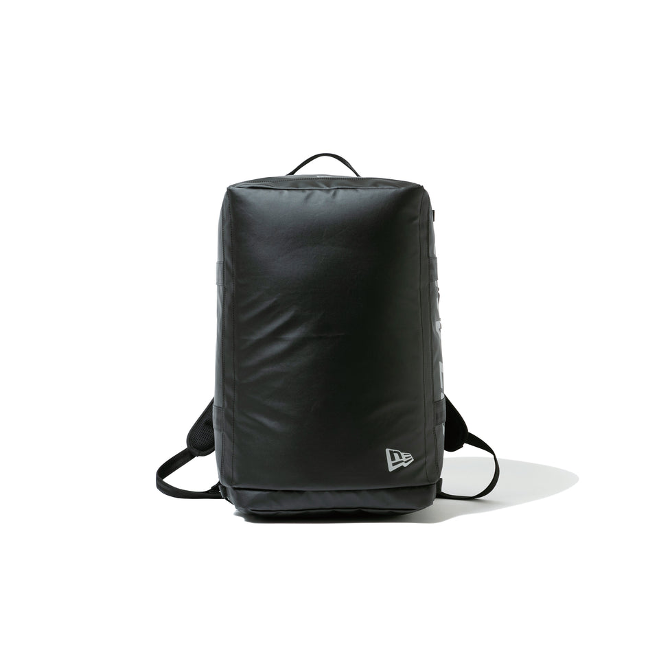 クラブ ダッフルバッグ 50L 2ウェイ プリントロゴ TPU ブラック　×　リフレクトシルバー