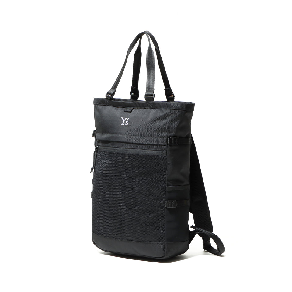 エクスプローラートートバッグ 22L Fall & Winter 2020 Y's ブラック × ホワイト