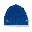 ミリタリーニット NEW ERA ロゴ セイラーブルー × ホワイト (made with COOLMAX fabric)