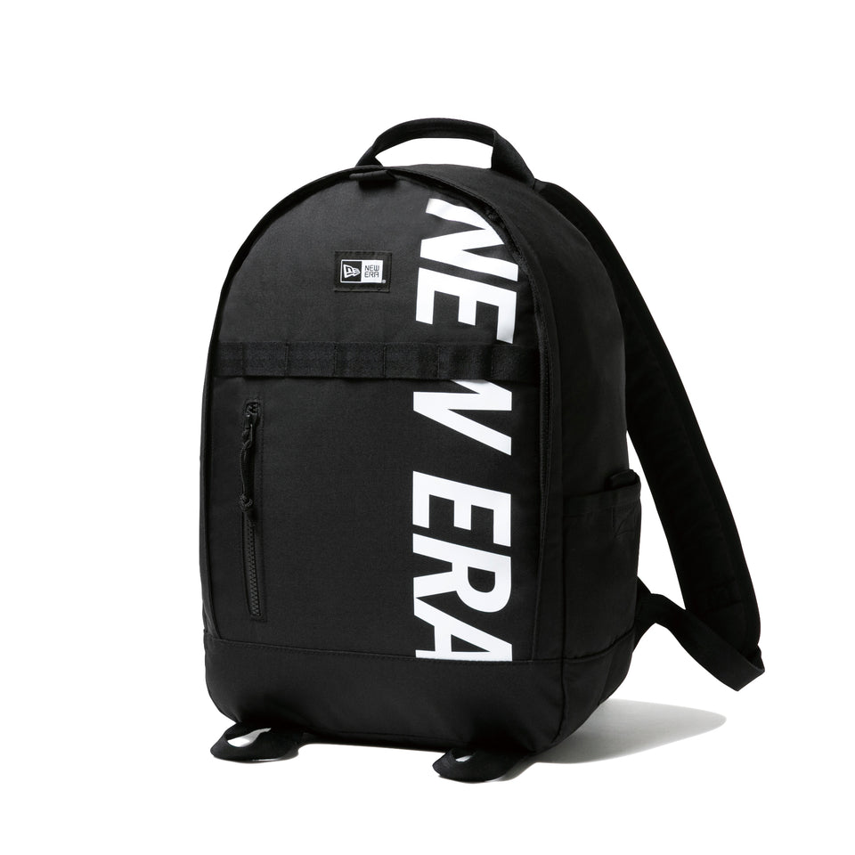 デイパック 22L プリントロゴ ブラック