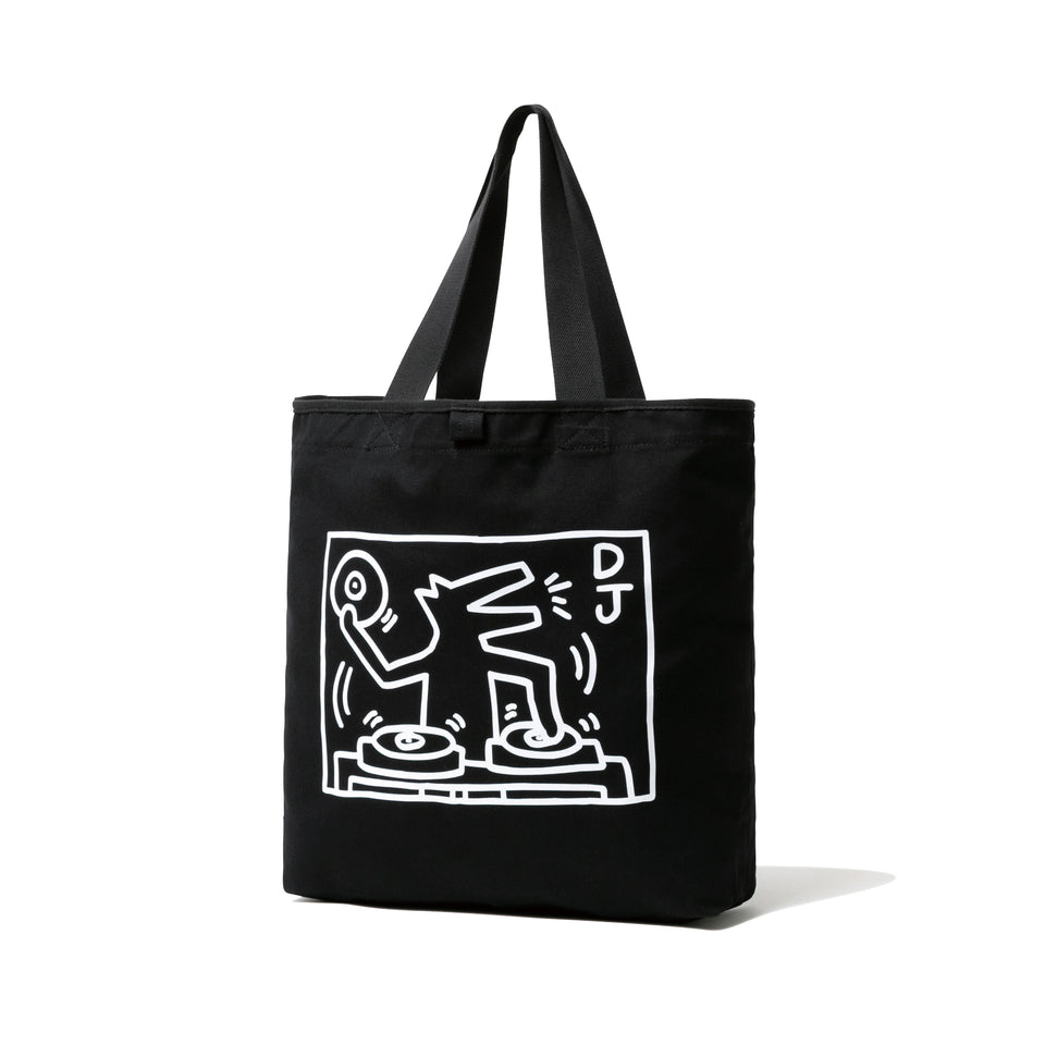 キャンバストート 14L Keith Haring キース・へリング ドッグ ブラック