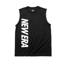 テック タンクトップ バーチカルロゴ ブラック × ホワイト 【 Performance Apparel 】
