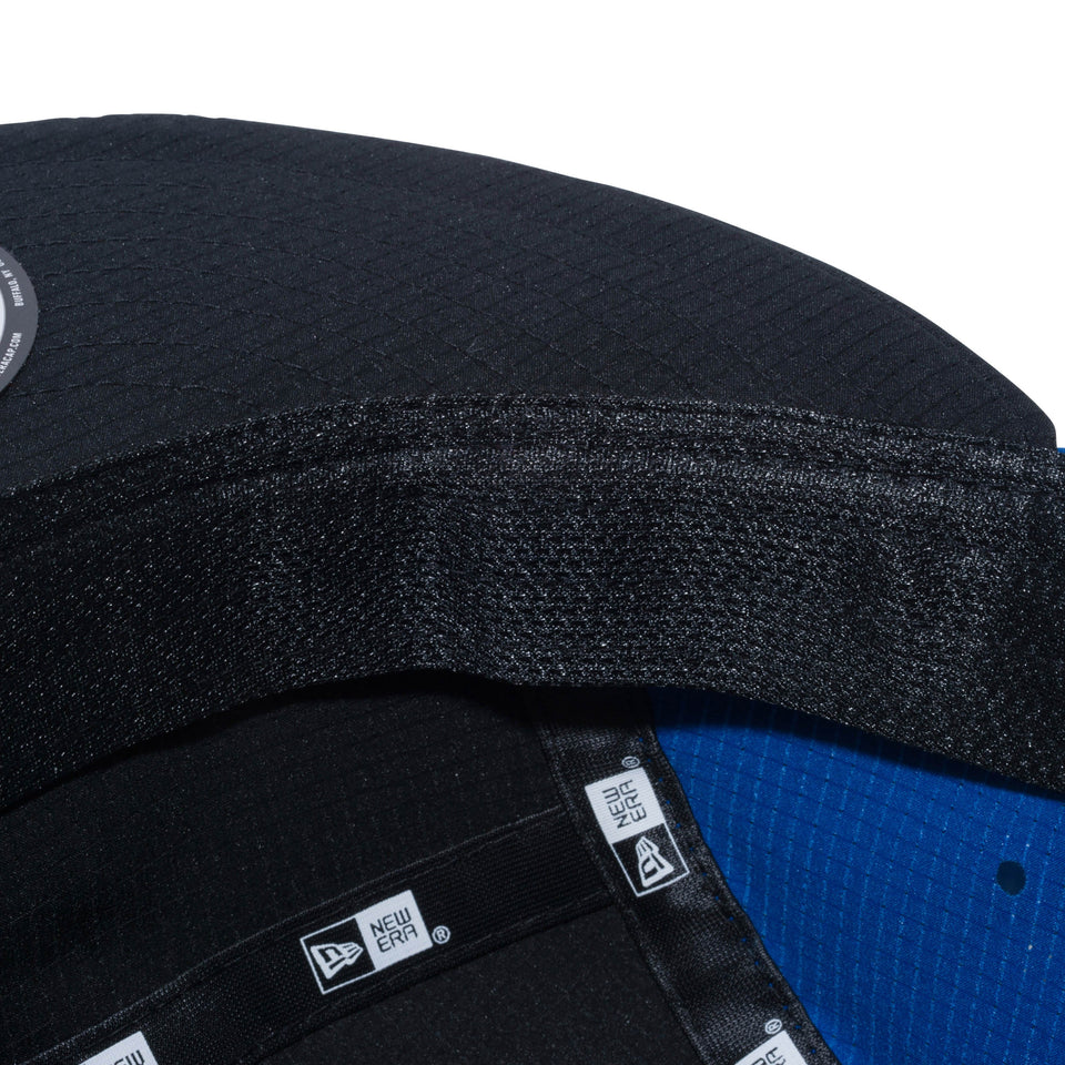 ジェットキャップ テックエアー NEW ERA リフレクターロゴ ブラック / ブルー 【ニューエラ アウトドア】 | NEW ERA ニューエラ公式オンラインストア