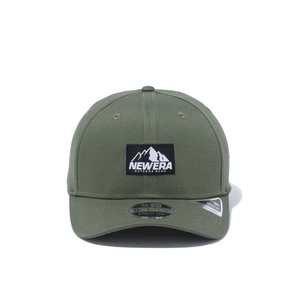 9FIFTY ストレッチスナップ ニューエラアウトドアギア ニューオリーブ 【ニューエラ アウトドア】 | NEW ERA ニューエラ公式オンラインストア