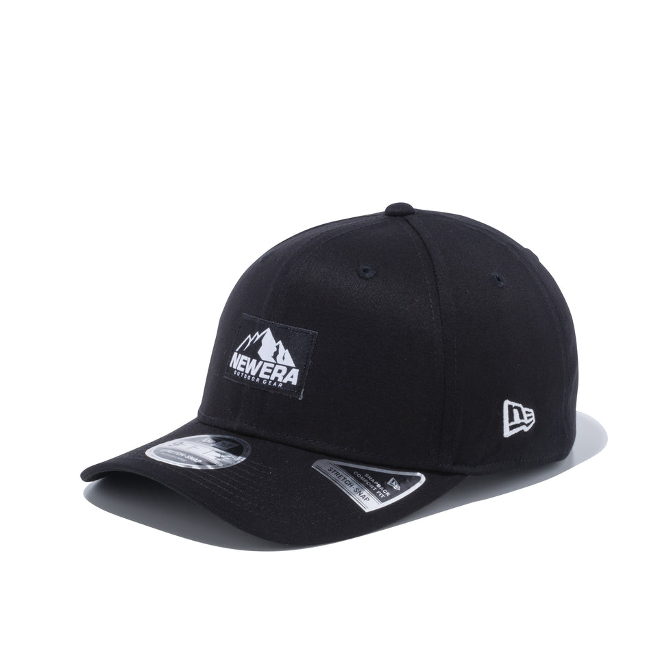 9FIFTY ストレッチスナップ ニューエラアウトドアギア ブラック 【ニューエラ アウトドア】 | NEW ERA ニューエラ公式オンラインストア