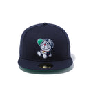 59FIFTY ドラえもん ニューエラキャップ ネイビー グリーンアンダーバイザー