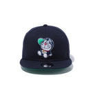 Youth 9FIFTY ドラえもん ニューエラキャップ ネイビー グリーンアンダーバイザー