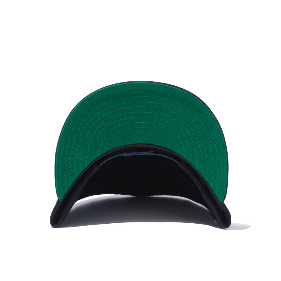 Youth 9FIFTY ドラえもん ニューエラキャップ ネイビー グリーンアンダーバイザー