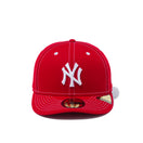 PC 59FIFTY コントラストステッチ ニューヨーク・ヤンキース スカーレット