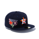 59FIFTY MLB CITY ヒューストン・アストロズ グレーアンダーバイザー