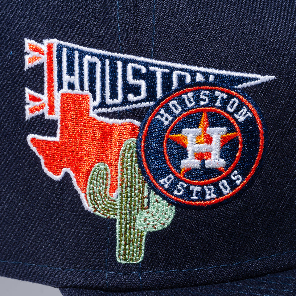 59FIFTY MLB CITY ヒューストン・アストロズ グレーアンダーバイザー
