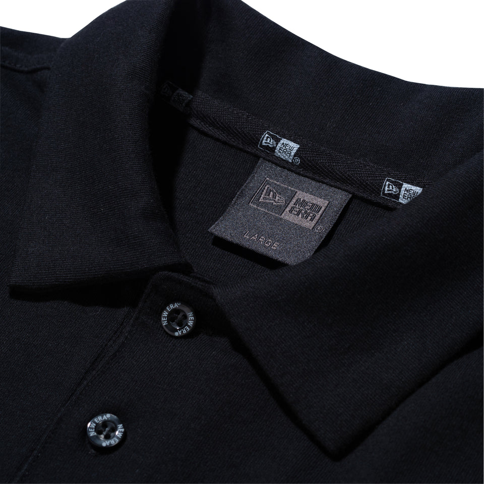 オーバーサイズド ポロシャツ NEW ERA BLACK LABEL ブラック