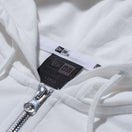 ライトスウェット フルジップ フーディー NEW ERA BLACK LABEL オフホワイト