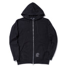 ライトスウェット フルジップ フーディー NEW ERA BLACK LABEL ブラック